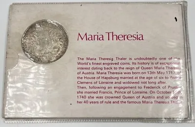 Austria Maria Theresa Silver Coin | Very High Grade | A9148 • $51.96