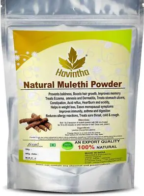 Havintha Licorice Root Natural Mulethi Powder 227g • £17.24