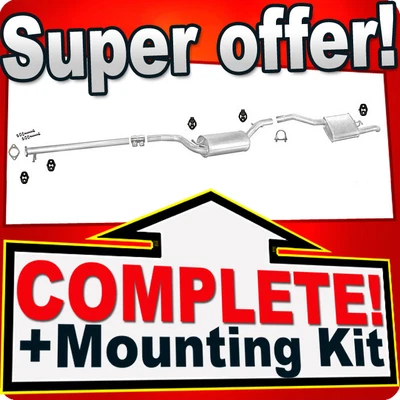 £237 • Buy Silencer Exhaust System For Ford Focus 1.8 TDi TDCi Estate