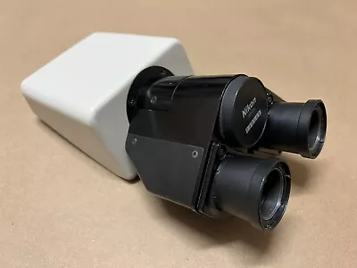 Nikon Binocular Microscope Head For Labophot Optiphot & Alphaphot • $27.77