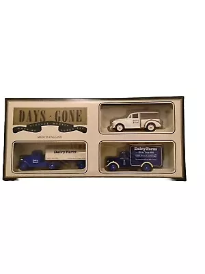 Vintage LLEDO Days Gone Dairy Farm Set Boxed Unused Diecast Model • £5