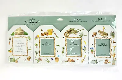 Hallmark Marjolein Bastin 3 Mini Photo Frame Three Fold Natures Sketchbook Verse • $9.99