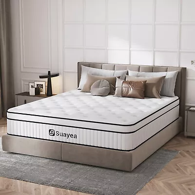 10  Full Size Hybrid Mattress Innerspring And Gel Memory Foam In A Box • $89.99