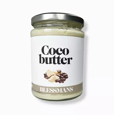 Cocoa Butter - Organic Raw Unrefined Pure Natural Cacao 30g - 1KG For Skin • £1.99