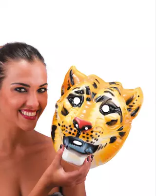 £13.99 • Buy Tiger Mask Adults Scary Animal Masquerade Halloween Zoo Masks Jungle You're Next