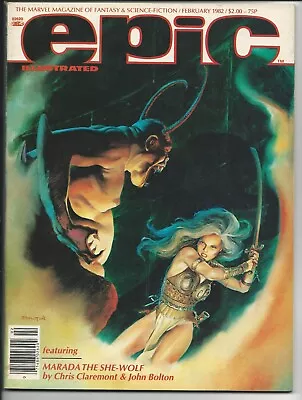 Epic Illustrated #10 VF 8.5 White Pages (1980 Series) • $20