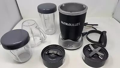 NUTRIBULLET Magic Bullet Model NB-101B Personal Blender With Accessories Tested • $45