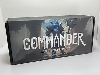 MTG Commander Chaos Draft Booster Box - 36 Packs 12 Players • $78.69