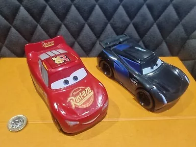 Disney Pixar  Cars Talking Electronic Jackson Storm And Lightning McQueen  • £9.99