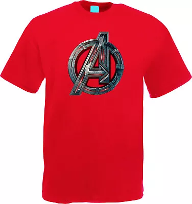 Avengers T-Shirt Avenger Logo Shirt Marvel Comics Shirt Unisex Tee Top • £13.99