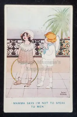 C.1910 Inter-Art Co. Postcard Series 297 - Artist Isabel Hudson - Children • £3.40