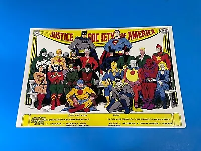 Dc Comics Justice Society Of America Poster Pin Up New. • $21.99