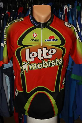Cycling Team Lotto–Dstny Mobistar 1998 Belgium Replica Shirt Jersey Trikot Top • $19.04
