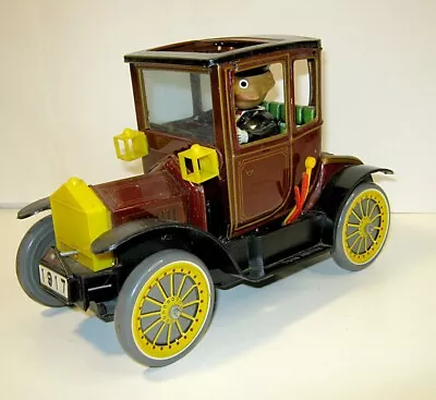 Vintage 1960s Battery Operated Tin Car Jalopy Model-T Japan • $24.99