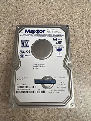 Maxtor DiamondMax 10 SATA 160GB HDD 6L160MO 3.5  • £9.99