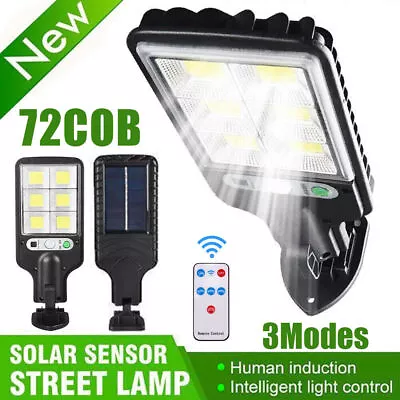 1000000LM LED Solar Motion Sensor Light Bright Garden Outdoor Street Wall Lamp • $6.15