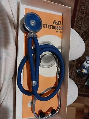 Vtg Sprague Rappaport Type 1986 Marshall Stethoscope 400-blue 5-in-One • $12.99