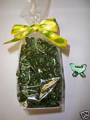 50 Green Butterfly Gardenia Bath Oil Beads • $15.95