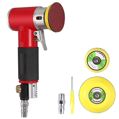 Mini Air Sander 2 /3  Dual Action Random Orbit Grinding Car Polisher Buffer • $50.95