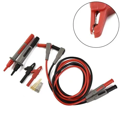 12 IN 1 Multimeter Test Clip Lead Kit Heavy Duty Banana Tester Probe For Fluke • $36.60