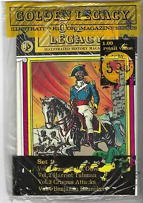 GOLDEN LEGACY ILLUS. HIST. MAG.  Set No. 1 Unopened Contains 1-4 In NEW Cond. • $14.99