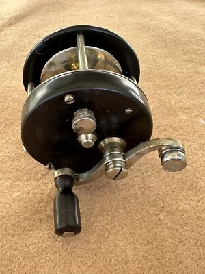 $19.50 • Buy Vintage Rare Antique Malleson German Silver Fishing Reel (s) Handle Ny