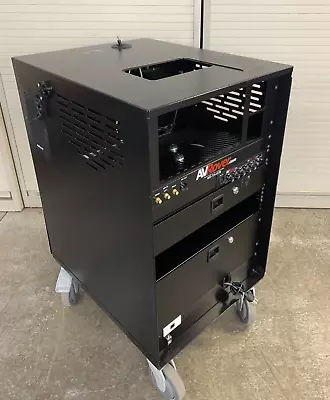 Multimedia Projector AV Rack Cart W/ Drawer And Power Cord SVS200 • $380