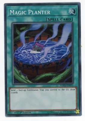 Yugioh SHVA-EN055 Magic Planter Super Rare 1st ED NM/LP • $1.36