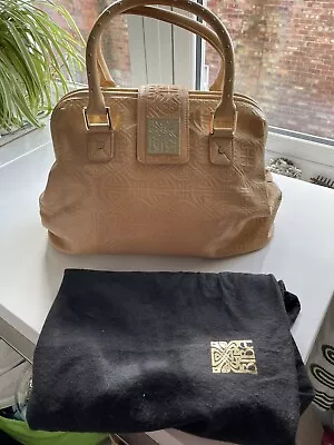 Biba Tan Leather Tote Bag • £20