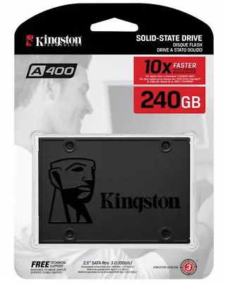 $44.80 • Buy Kingston 240GB SSD A400 Internal Solid State Drive Laptop SSD Drive SATAIII 2.5 