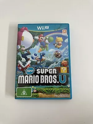 New Super Mario Bros U Nintendo WiiU PAL • $21