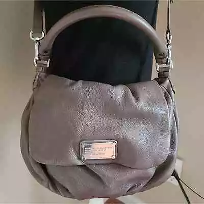 Marc By Marc Jacobs Handbag Classic Q Lil Ukita Taupe Leather • $129