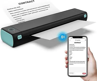 Phomemo M08F A4 Bluetooth Portable Thermal Printer Android IOS Phone&Laptop LOT • $159.99