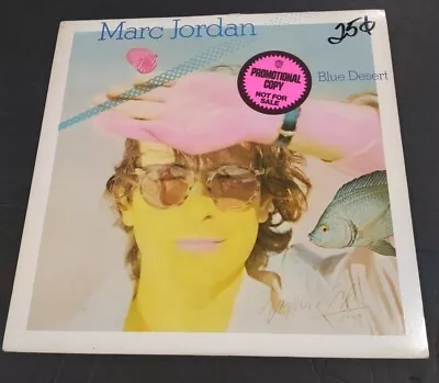 Marc Jordan ‎– Blue Desert 1979 WB BSK 3362 Promo Jacket  • $13.45