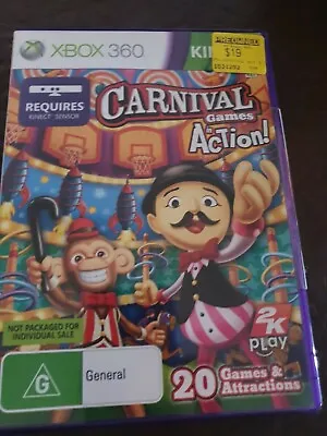 $8.50 • Buy Microsoft Xbox 360 Video Game Carnival Games In Action