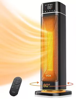 Space HeaterVCK 24  12ft/s Fast Quiet Heating Portable Electric Heater With R... • $38.39