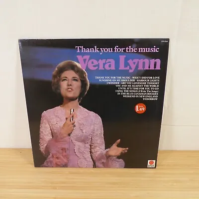 Vera Lynn Thank You For The Music LP Vinyl Record 1979 • $11.30