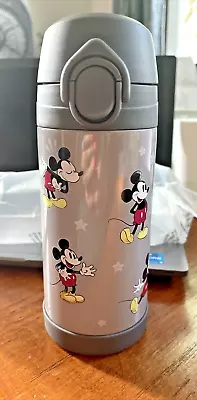 Disney School Pottery Barn Mickey Mouse Water Bottle Gift Holiday Party Rainbow  • $43.79