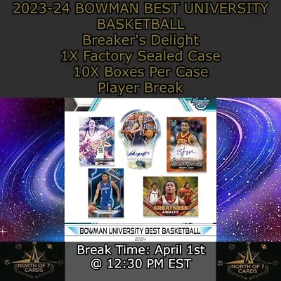 Aaliyah Edwards 2023-24 Bowman Best Basketball Delight 1X Case Player BREAK #10 • $1.99