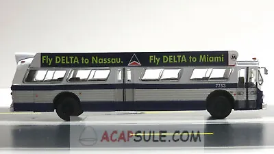 NYC MTA M6 To South Ferry 1/87 Scale Flxible New Look Transit Bus Diecast Model • $47.99