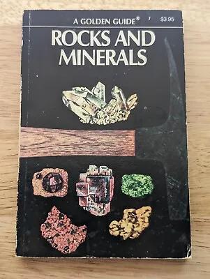 $5.77 • Buy Rocks And Minerals - A Golden Guide 1963 Vintage Pocket Reference
