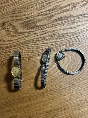 $51 • Buy 3 Ladies Watches - Rolex, Fellecia, Junghans