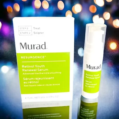 Murad Resurgence Retinol Youth Renewal Serum MINI .17 Oz Brand New In Box • $14.99