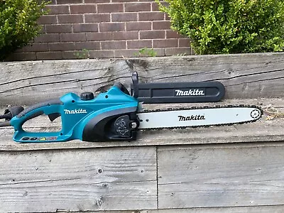 Makita Electric Corded Chainsaw 220V 1800W Excellent Condition Never Used • £130