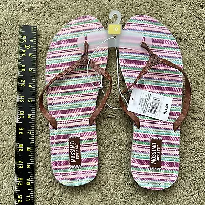 Mossimo Womans Thong Flip Flop Sandals Size 10 • $15