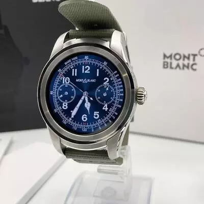 Montblanc Original Summit Smart Watch MS744517 Wristwatch Working With Box • $388.18