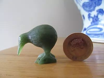 $6.09 • Buy Miniature Carved Hardstone / Jade Kiwi