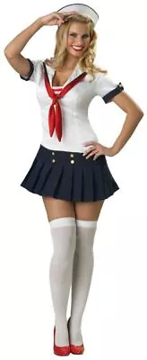 Incharacter Hey Sailor Nautical Naughty First Mate Dress Halloween Costume Xs • $15