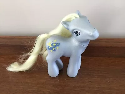 G3 My Little Pony 2002 Blue Celestial Moondancer Cutie Mark Soft Yellow Mane  • $8