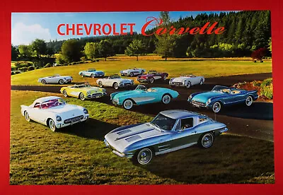 Chevrolet Corvette Variety Vintage Fast Hotrod Cars  Poster 24X36 NEW   CCVA • $23.95